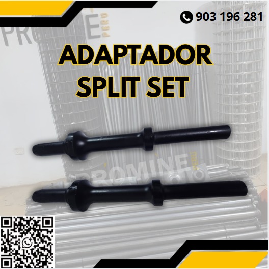 Venta de adaptadores de percusión para pernos Split Set