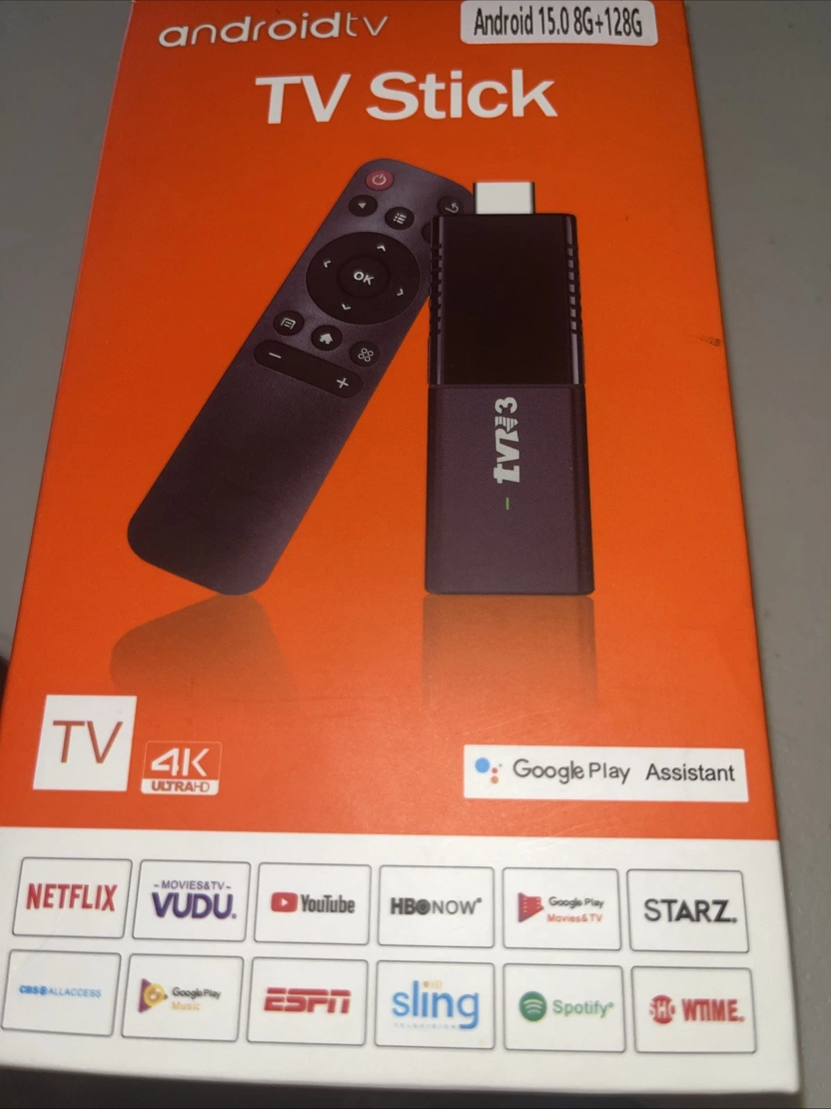 Nueva TVR3 Android TV Stick 4K con 8 GB de RAM y 128 GB de ROM