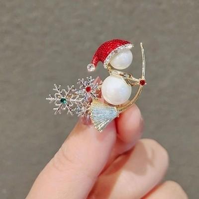 Broche de Navidad para Mujer, Broche de Regalo de Cumpleaños, Decoración Diaria, Festival64552286741633124