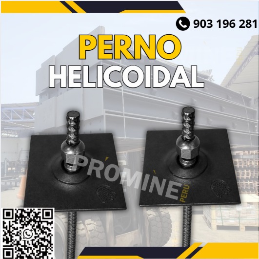 Venta de Pernos Helicoidales Corrugados de Acero